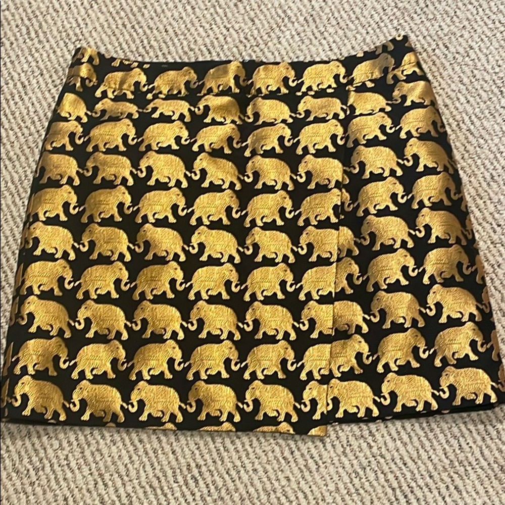 Jcrew elephant skirt